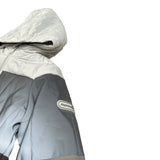 Monnalisa Giubbino Tricolore con Capuccio Catalinfrangente Grigio per Neonato 288100 GRIGIO MONNALISA 