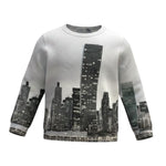 Monnalisa Shirt Stampa Fantasia Grigio per Bambino 288605J GRIGIO MONNALISA 