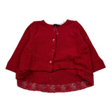 Monnalisa Coprispalle tinta unita Rosso per Neonata 312806 ROSSO MONNALISA 