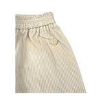 Monnalisa Pantalone tinta unita Modello Palazzo Beige per Neonata 37F402 BEIGE MONNALISA 