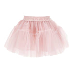 Monnalisa Gonna tinta unita con Tulle Rosa per Neonata 37FGON ROSA MONNALISA 