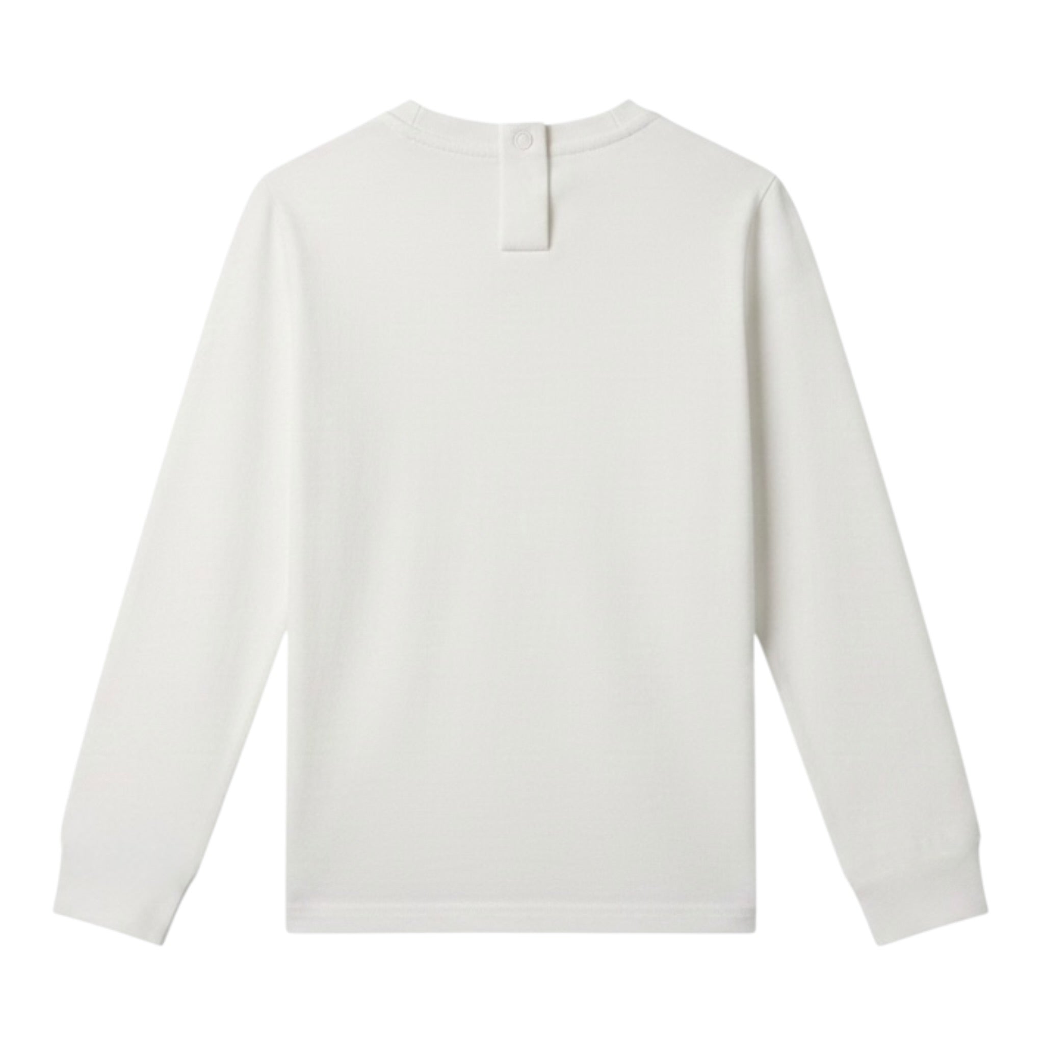 Monnalisa Shirt tinta unita con Stampa Bianco per Neonata 392606SP BIANCO MONNALISA 