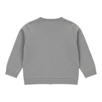Monnalisa Cardigan tinta unita con Fiocco Grigio per Neonata 398802 GRIGIO MONNALISA 