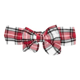 Monnalisa Fascia Bicolore con Fantasia A Quadri Rosso per Bambina 39D012 ROSSO MONNALISA 