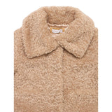Monnalisa Cappotto tinta unita Beige per Neonata 39D105 BEIGE MONNALISA 