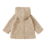 Monnalisa Cappotto tinta unita con Cappuccio Beige per Neonata 39F103N BEIGE MONNALISA 