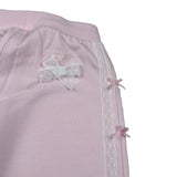 Monnalisa Pantalone Tuta tinta unita con Applicazioni Rosa per Neonata 39F401 ROSA MONNALISA 