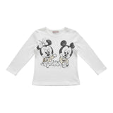 Monnalisa Shirt tinta unita con Stampa Bianco per Neonata 634600SH BIANCO MONNALISA 