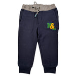Monnalisa Pantalone Modello Tuta tinta unita con Stampa Blu per Neonato 682401A3 BLU MONNALISA 