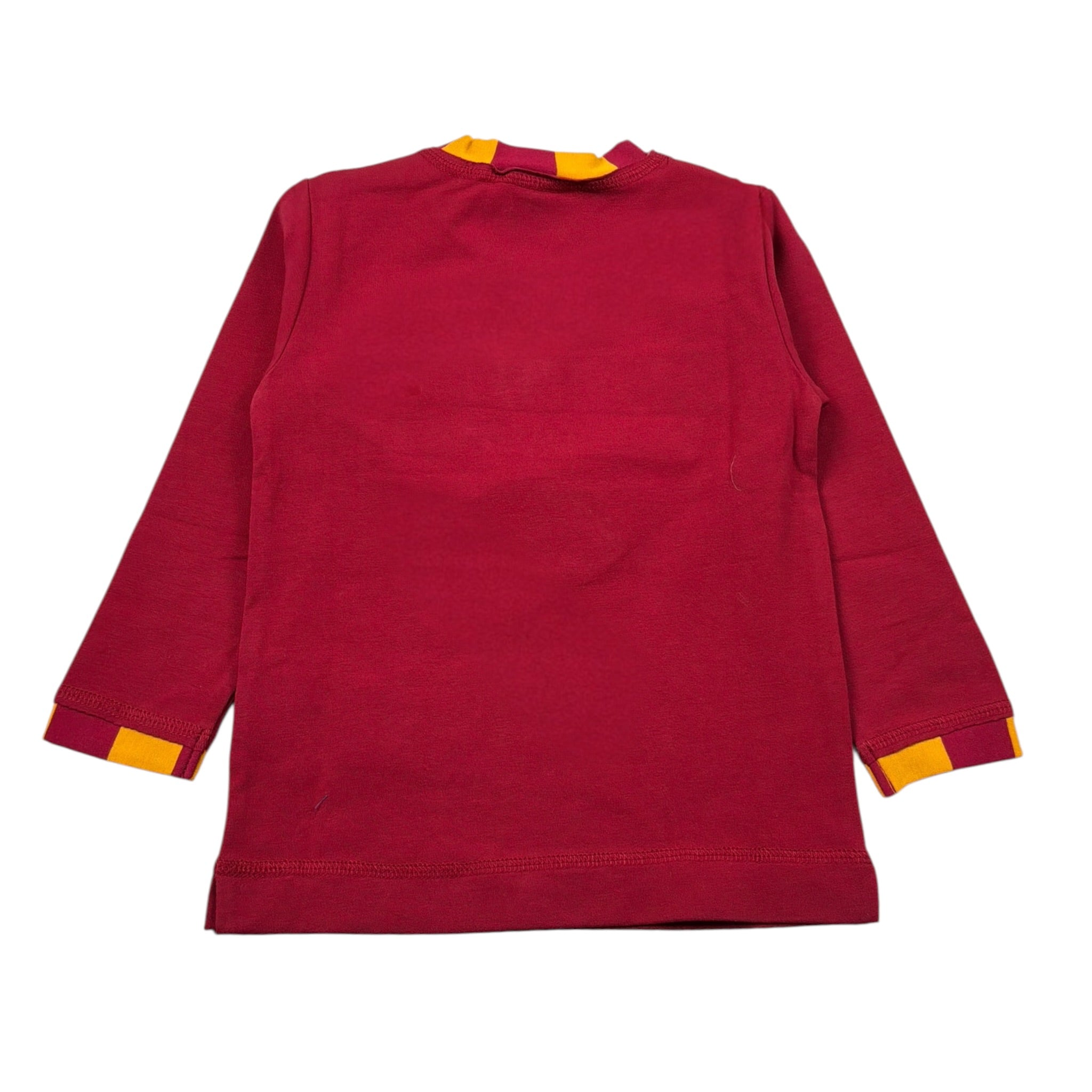 Monnalisa Shirt Girocollo tinta unita con Stampe Rosso per Neonato 682601R3 ROSSO MONNALISA 