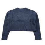 Monnalisa Cardigan tinta unita Blu per Neonata Y30207NX BLU MONNALISA 