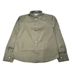 Mood_One Camicia Manica Lunga Tinta Verde per Bambino B-CAMICIA VERDE MOOD_ONE 
