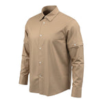 Mood_One Camicia tinta unita Beige per Bambino BCAMICIA BEIGE MOOD_ONE 