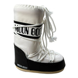 Moon Boot Stivali tinta unita con Logo Bianco per Neonata 80D1400440N BIANCO MOON BOOT 
