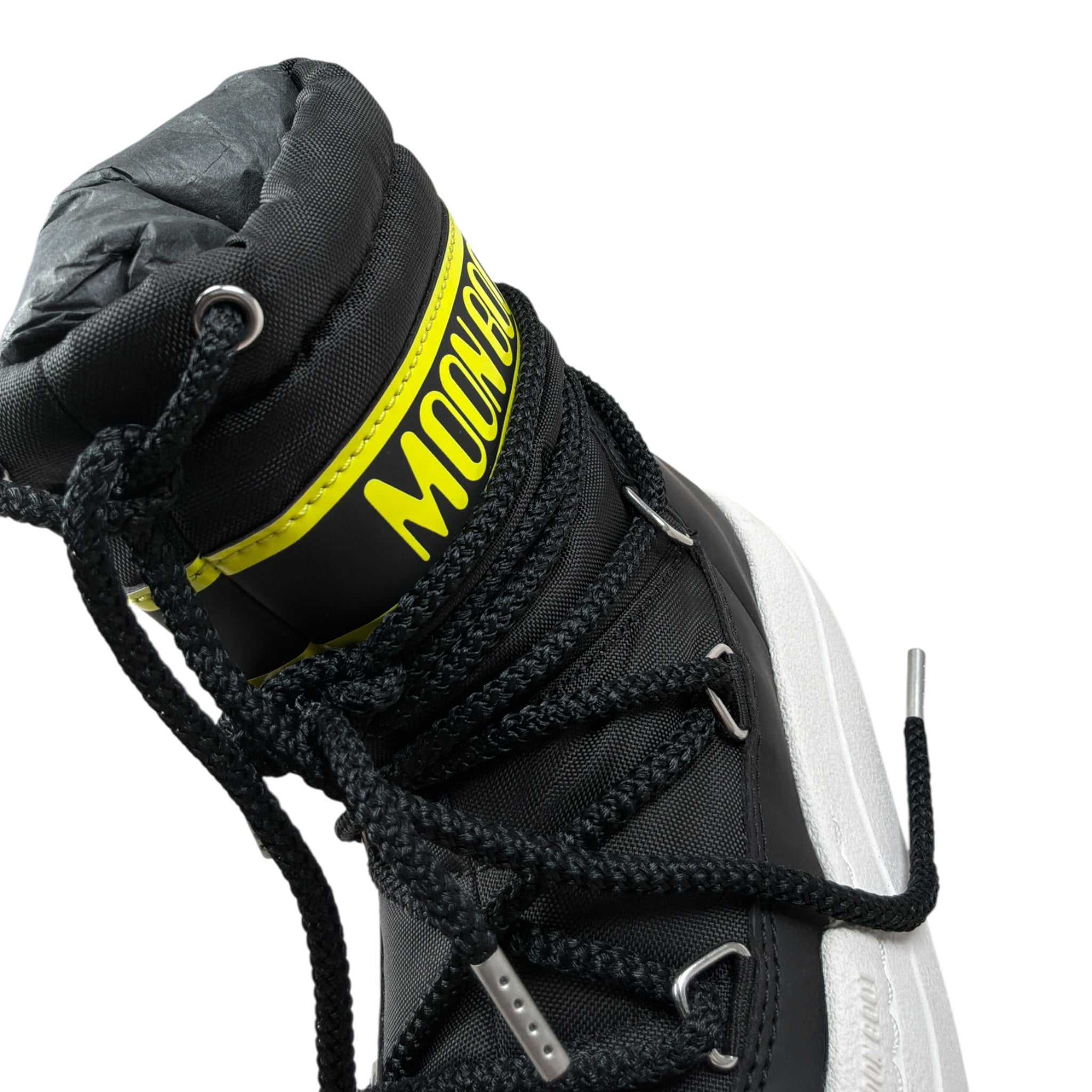 Moon Boot Stivali tinta unita con Logo Nero per Bambina 80D3440020 NERO MOON BOOT 