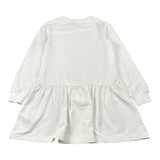 Moschino Abito tinta unita Modello Felpa con Stampa Bianco per Bambina HAV0H7 BIANCO MOSCHINO 