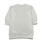 Moschino Abiti Felpa tinta unita con Logo Panna per Bambina HBV0DP PANNA MOSCHINO 