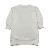 Moschino Abiti Felpa tinta unita con Logo Panna per Bambina HBV0DP PANNA MOSCHINO 