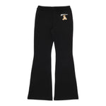 Moschino Pantalone tinta unita Modello Zampa Nero per Bambina HCP050 NERO MOSCHINO 