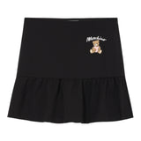Moschino Gonna tinta unita con Logo Nero per Bambina HDJ03WX NERO MOSCHINO 