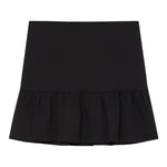 Moschino Gonna tinta unita con Logo Nero per Bambina HDJ03WX NERO MOSCHINO 
