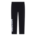 Moschino Leggins tinta unita con Logo Nero per Bambina HDP06R NERO MOSCHINO 