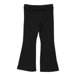 Moschino Leggins Modello Zampa con Logo Nero per Bambina HDP06S NERO MOSCHINO 