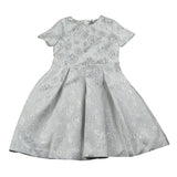 Moschino Abito Mezza Manica tinta unita Argento per Bambina HDV0IA ARGENTO MOSCHINO 