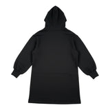 Moschino Abito tinta unita Modello Felpa con Stampa Nero per Bambina HDV0IC NERO MOSCHINO 