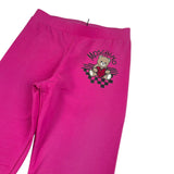 Moschino Leggins tinta unita con Stampa Fuxia per Bambina HHP04X FUXIA MOSCHINO 
