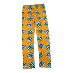 Moschino Leggins tinta unita con Stampa Ocra per Bambina HIP04X OCRA MOSCHINO 