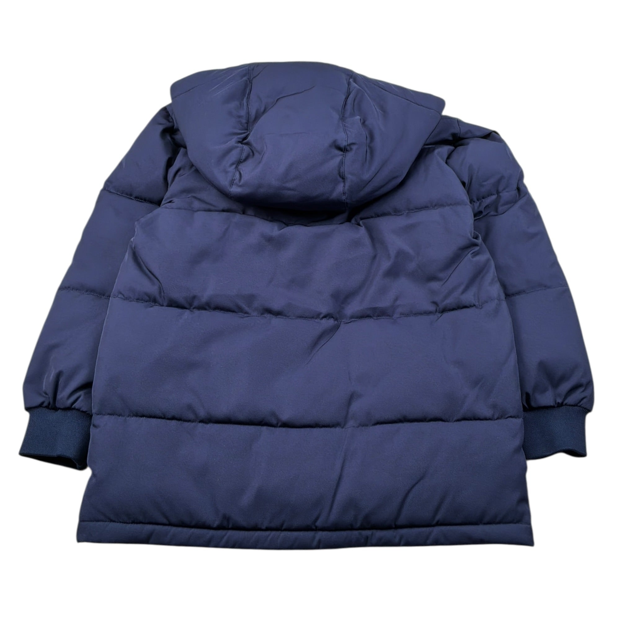 Moschino Giubbino tinta unita con Cappuccio Blu per Bambino HMS05U BLU MOSCHINO 