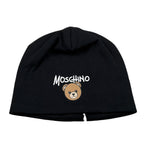 Moschino Cappello tinta unita con Logo Nero per Bambino HNX02M NERO MOSCHINO 