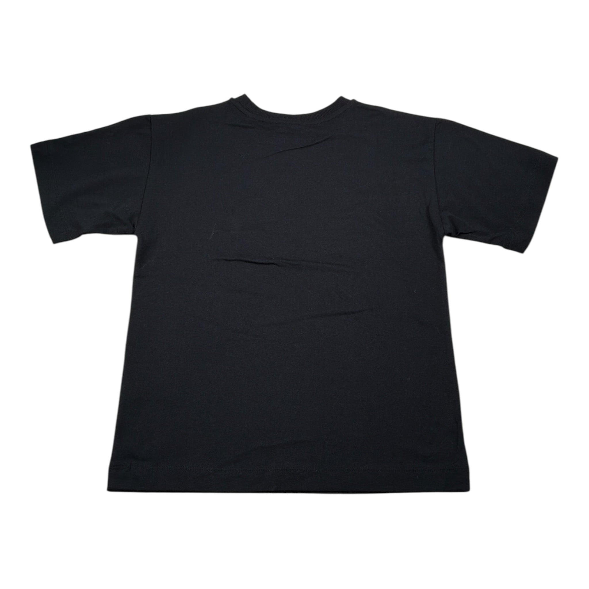 Moschino T-Shirt tinta unita con Stampa Nero per Bambino HPM05W NERO MOSCHINO 