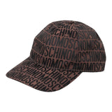 Moschino Berretto tinta unita con Loghi Marrone per Bambino HTX01NX MARRONE MOSCHINO 