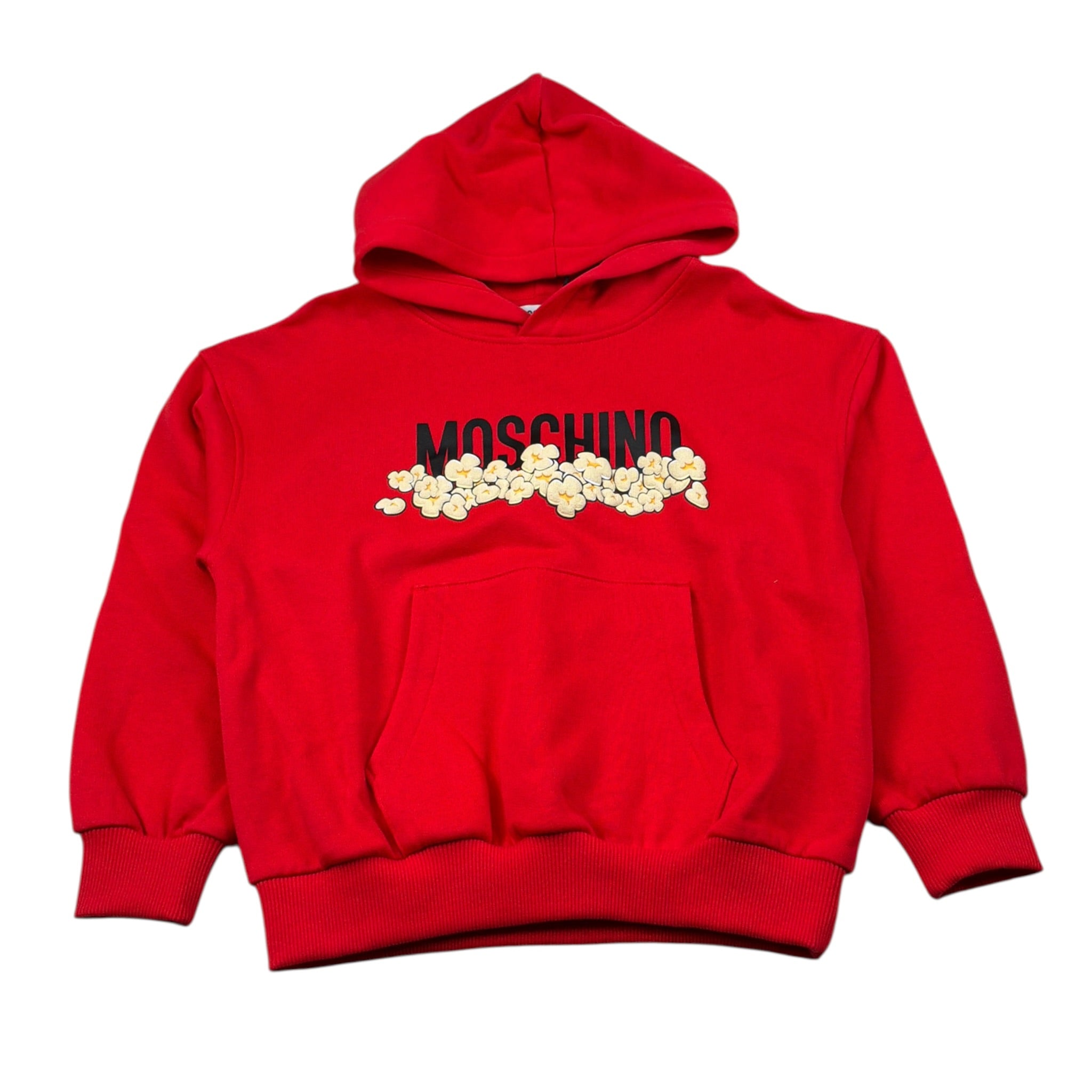 Moschino Felpa Chiusa con Cappuccio tinta unita Rosso per Bambino HUF09Z ROSSO MOSCHINO 