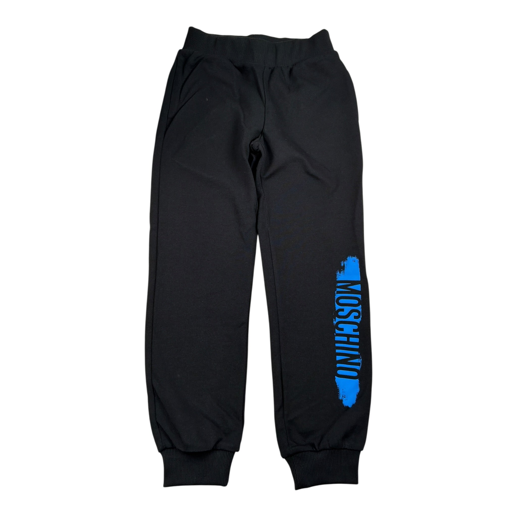Moschino Completo 2 Pezzi Felpa-Pantalone tinta unita Nero per Bambino HUK04LL NERO MOSCHINO 