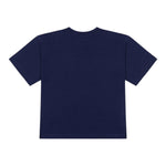 Moschino T-Shirt Girocollo tinta unita Blu per Bambino HUM05F BLU MOSCHINO 