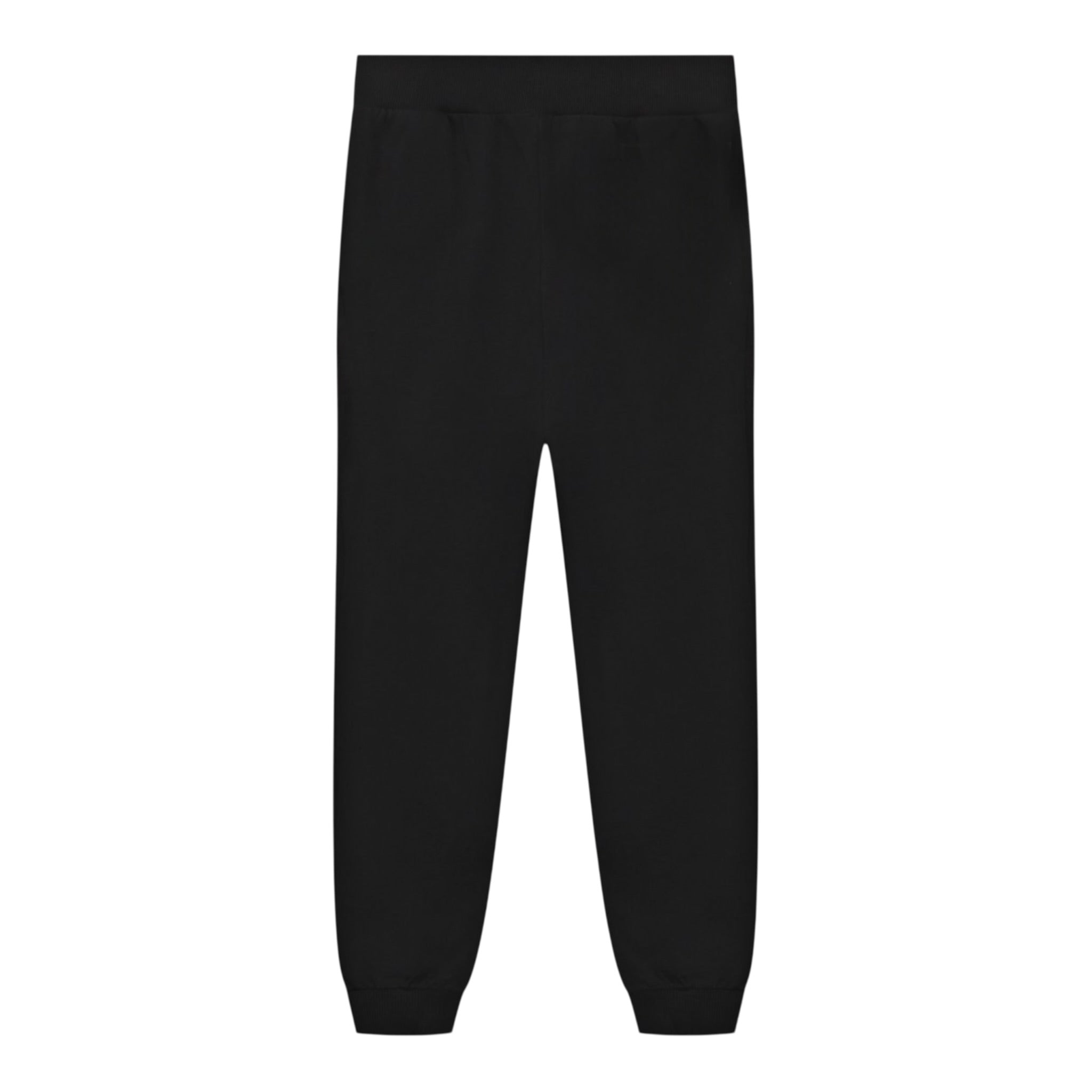 Moschino Pantalone Modello Tuta tinta unita con Stampa Nero per Bambino HUP08N NERO MOSCHINO 