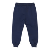 Moschino Pantalone Tuta tinta unita con Logo Blu per Bambino HUP08U BLU MOSCHINO 