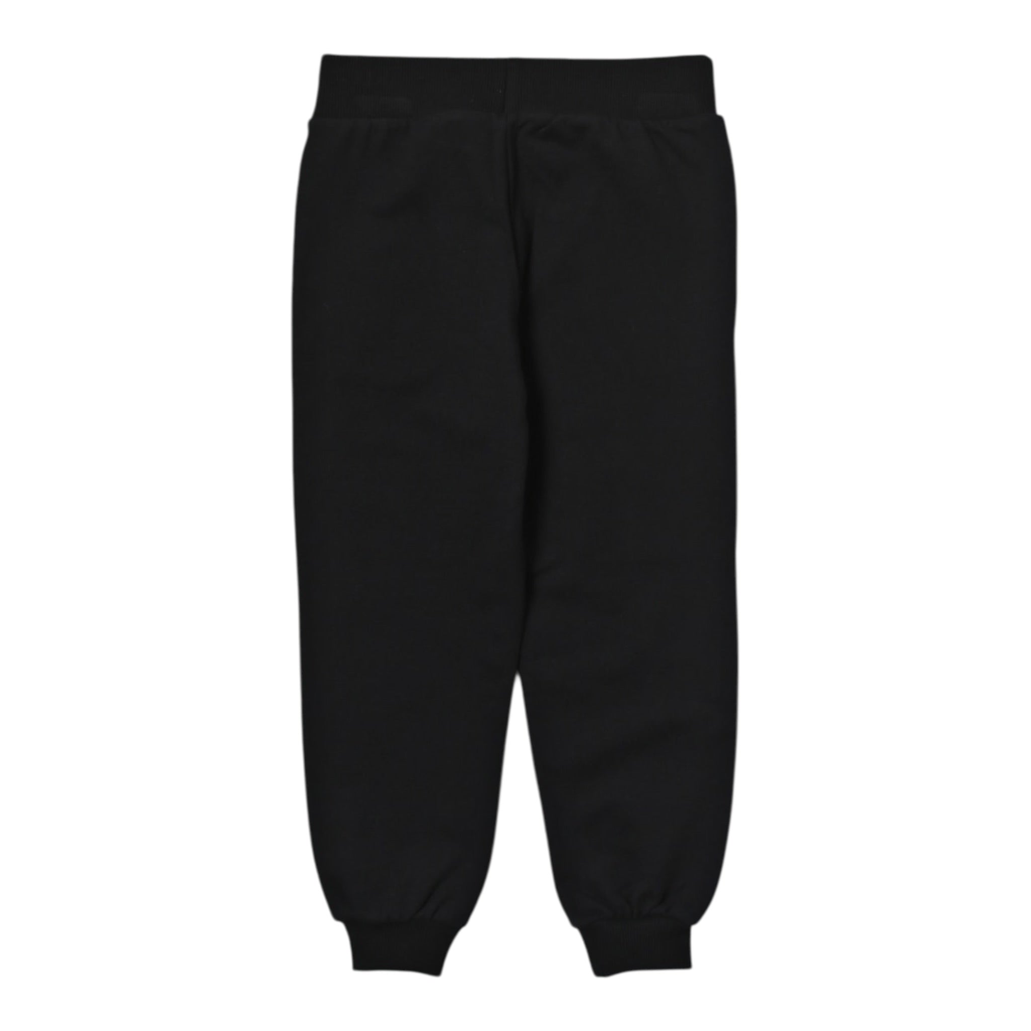 Moschino Pantalone Tuta tinta unita con Logo Nero per Bambino HUP08UX NERO MOSCHINO 