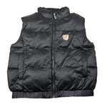 Moschino Smanicato tinta unita con Logo Nero per Bambino HUS05Q NERO MOSCHINO 