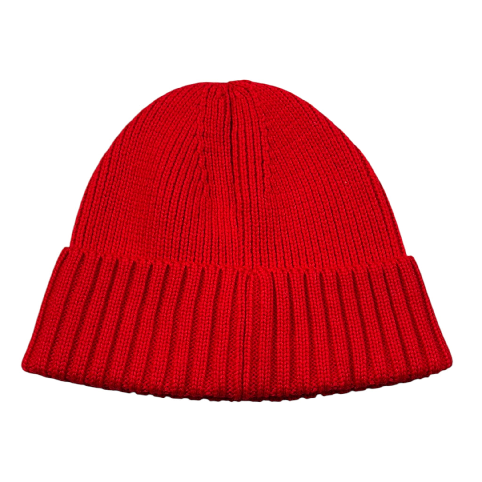 Moschino Cappello tinta unita con Logo Rosso per Bambino HUX02R ROSSO MOSCHINO 