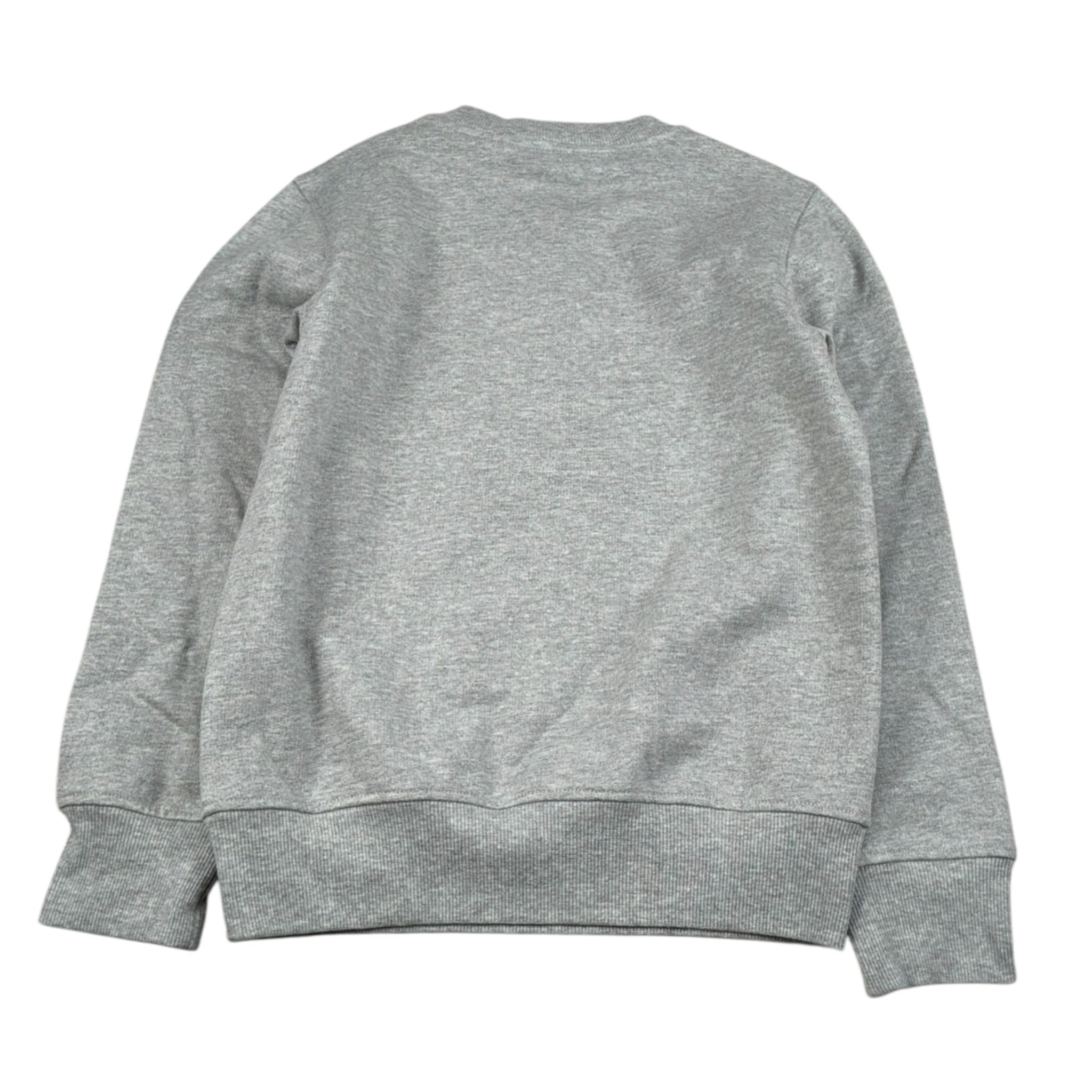 Moschino Felpa tinta unita con Stampa Grigio per Bambino HXF08V GRIGIO MOSCHINO 