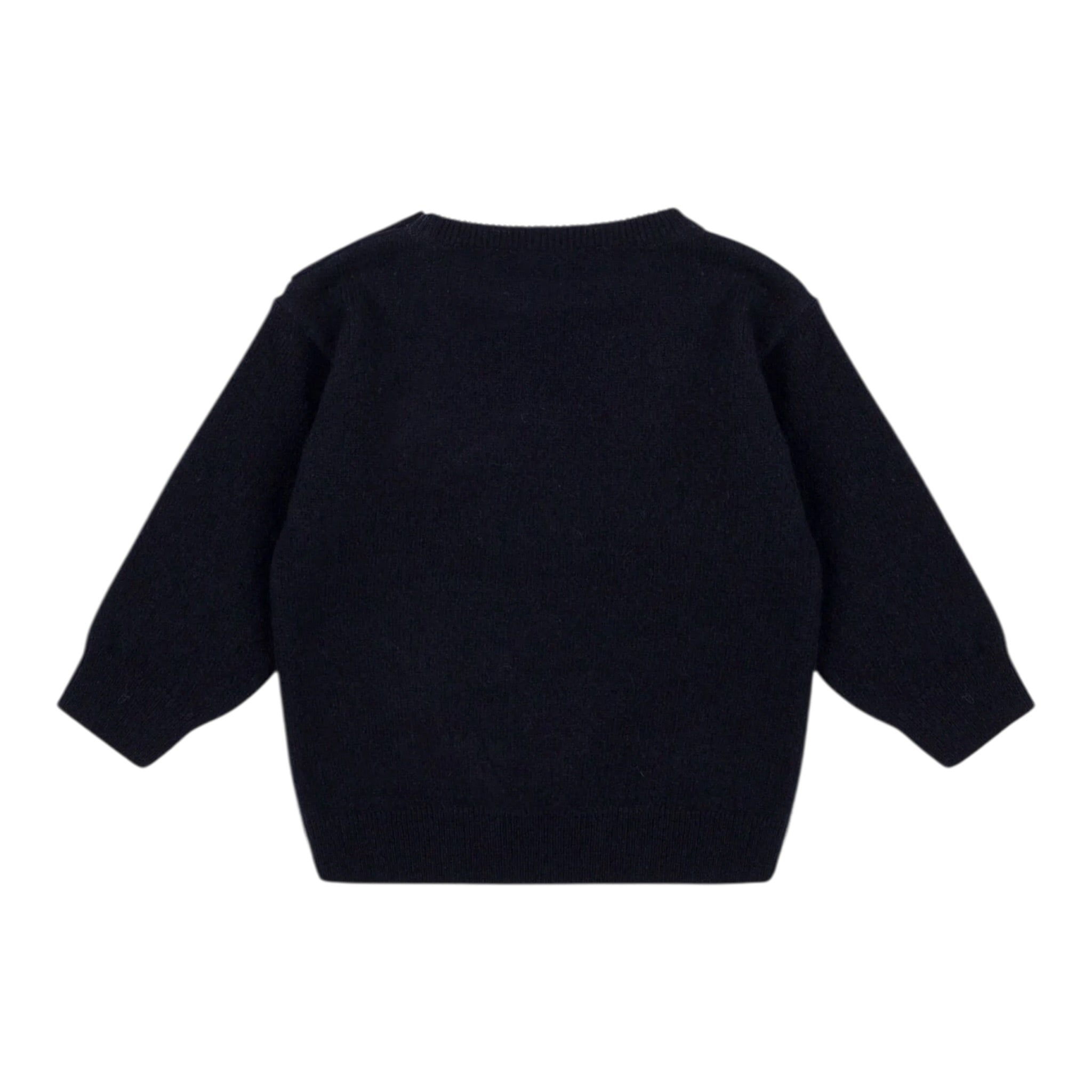 Moschino Maglia Girocollo tinta unita Blu per Neonato M6W00J BLU MOSCHINO 