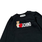 Moschino Shirt tinta unita con Stampa Nero per Neonata MAO00V NERO MOSCHINO 