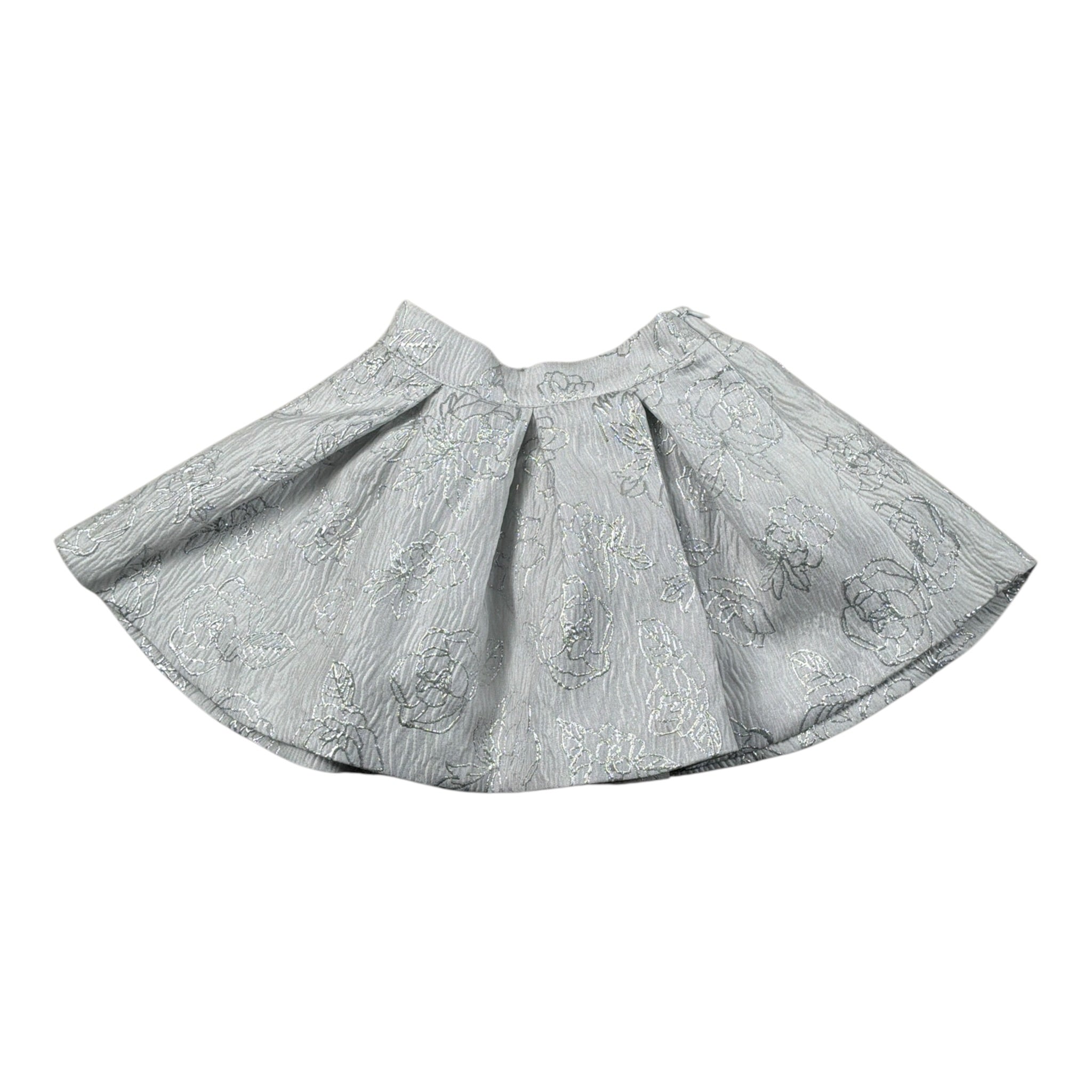 Moschino Completo 2 Pezzi Shirt-Gonna Bianco/Argento per Neonata MDK03M BIANCO/ARGENTO MOSCHINO 