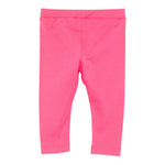 Moschino Leggins tinta unita con Logo Fuxia per Neonata MDP03H FUXIA MOSCHINO 