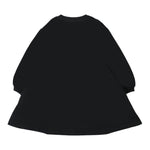 Moschino Abito Manica Lunga tinta unita con Stampa Nero per Bambina MDV0CUXJ NERO MOSCHINO 