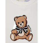 Moschino Abito Girocollo tinta unita Bianco per Neonata MDV0CW BIANCO MOSCHINO 